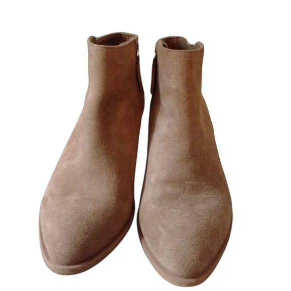 Thursday Boot Company Light Brown Suede Ankle Boots - Picture 3 of 11